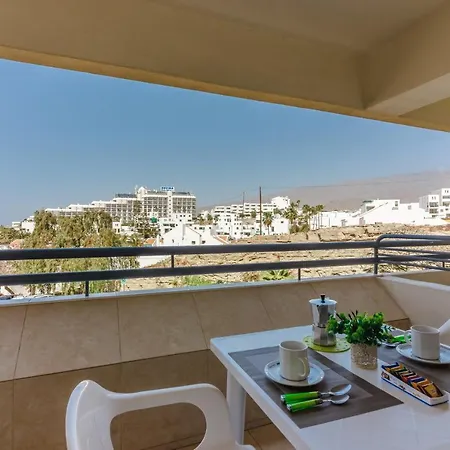 Lägenhet Fibre Wifi Studio Santamaria Heated Pool 200M Beach Costa Adeje (Tenerife)